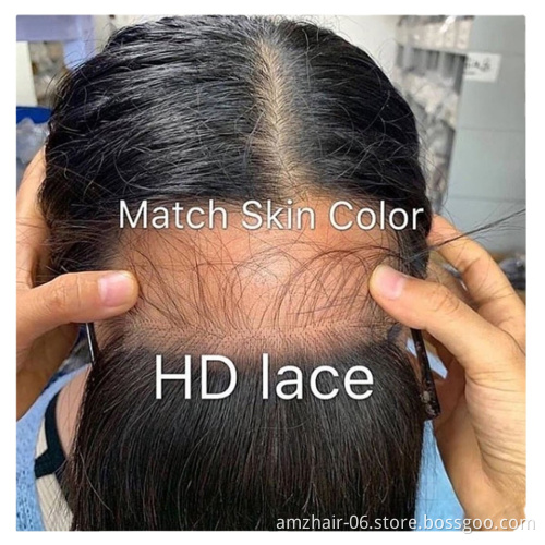 Brazilian virgin Human Hair Transparent 5x5 Lace Closure Frontal Cheap HD 13x4 13x6 360 Lace Frontal Closure Pre Plucked